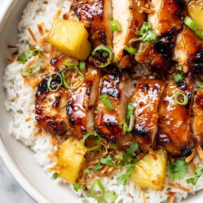 Hawaiian Chicken Coconut Rice