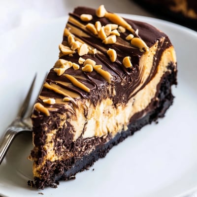 Chocolate Peanut Butter Cheesecake