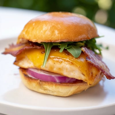 Maple Chicken Bacon Sliders